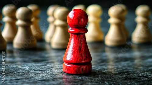 The Red Pawn: Standing Out, Leadership, Uniqueness
