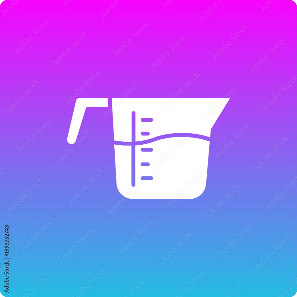 Measuring Cup Icon Measuring Cup Icon
