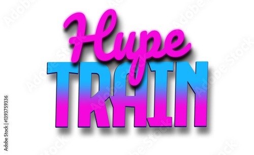 Hype Train | Stream Alert Overlay | Retrowave Synthwave Overlay for Stream Animation