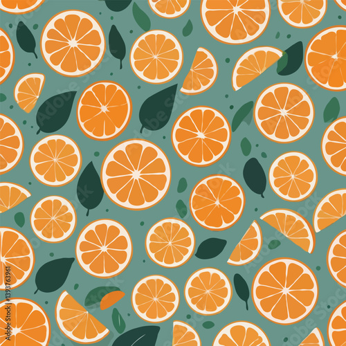 Orange Slices Pattern