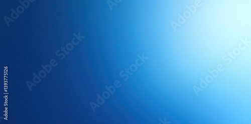 Obraz na płótnie Soft blue gradient background with dark navy to light baby blue transition, soft, blue w salonie