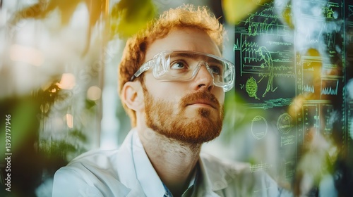 portrait of a man in the park