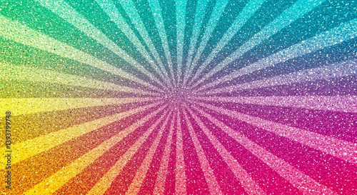 Soft glitter sunburst wallpaper with warm gradient hues made for eye-catching YouTube thumbnails and digital visual backgrounds
