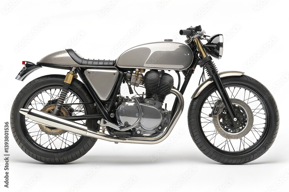 Sport-Touring Motorcycle with Wire-Spoke Wheels and Sculpted Tank – Hyper-Realistic Design on White Background Sport-Touring Motorcycle with Wire-Spoke Wheels and Sculpted Tank – Hyper-Realistic Design on White Background