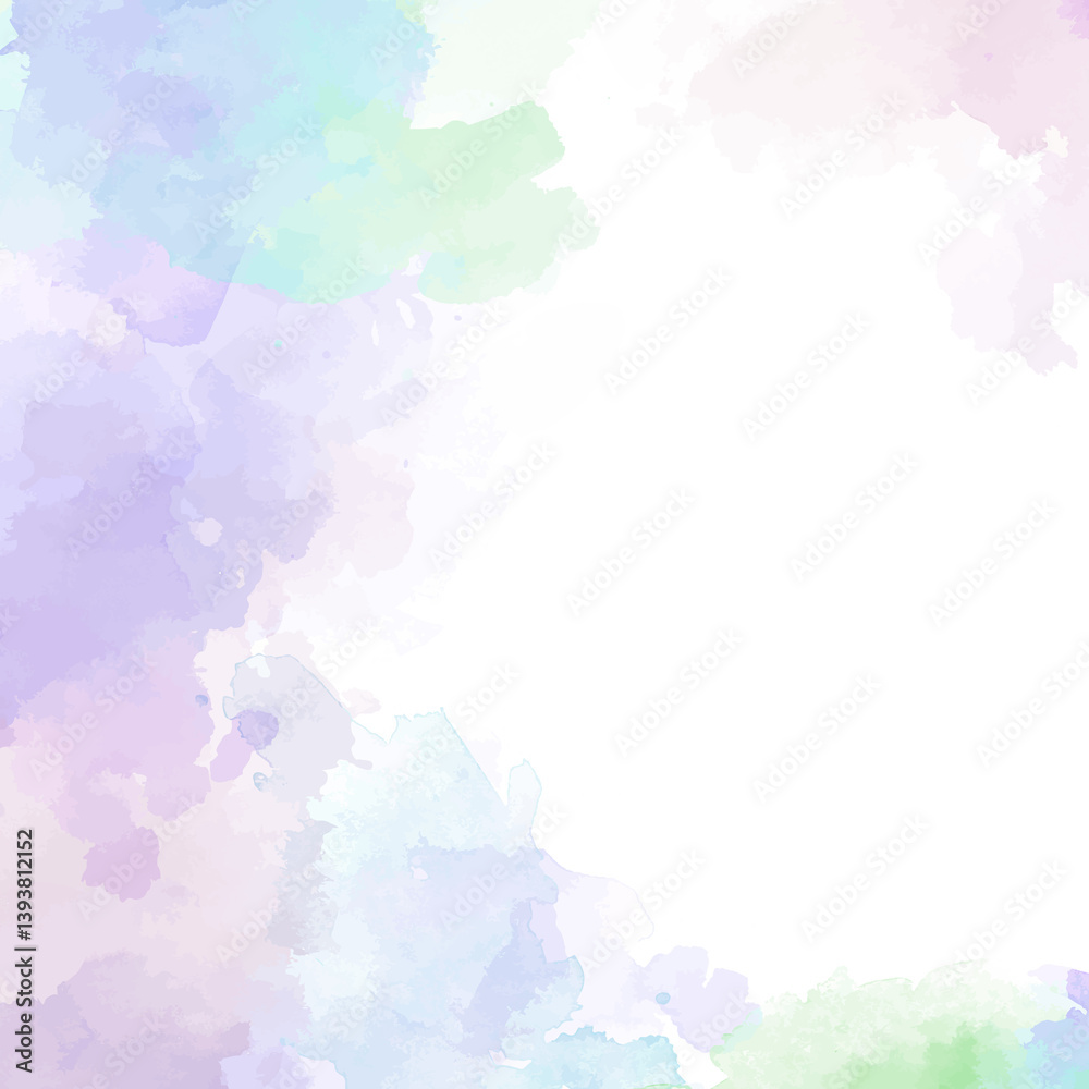 Obraz premium abstract watercolor background vector illustration