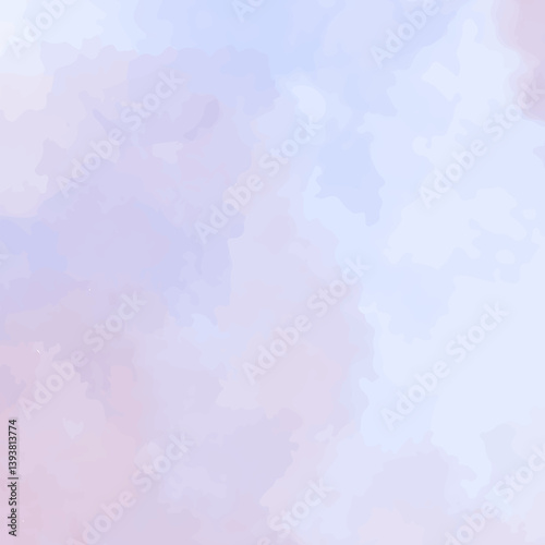 abstract watercolor background with clouds