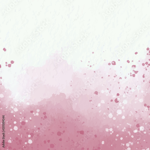 abstract watercolor background with clouds