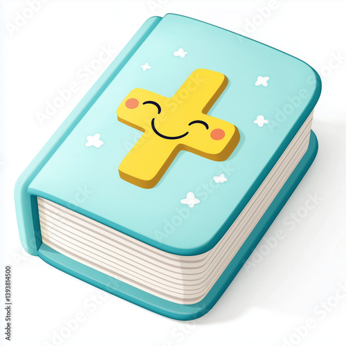 vector illustration of Bible icon for childrens