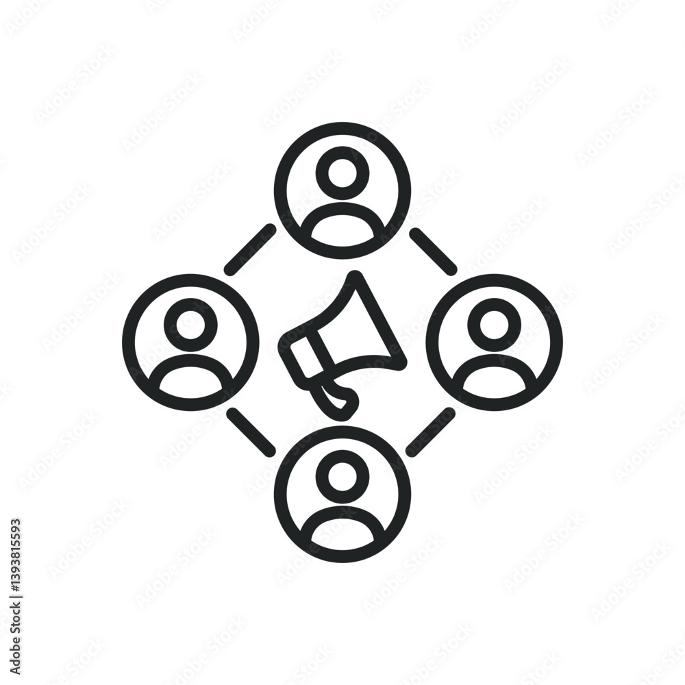 Promotion thin line icons. Editable stroke and Perfect pixel on transparent background Promotion thin line icons. Editable stroke and Perfect pixel on transparent background