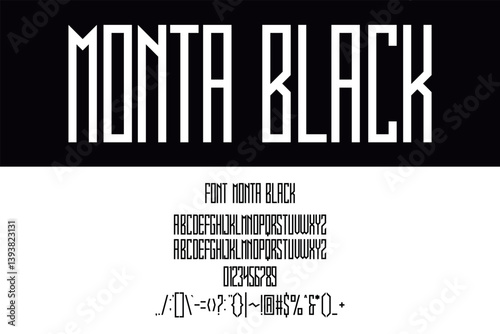 Font Monta Black