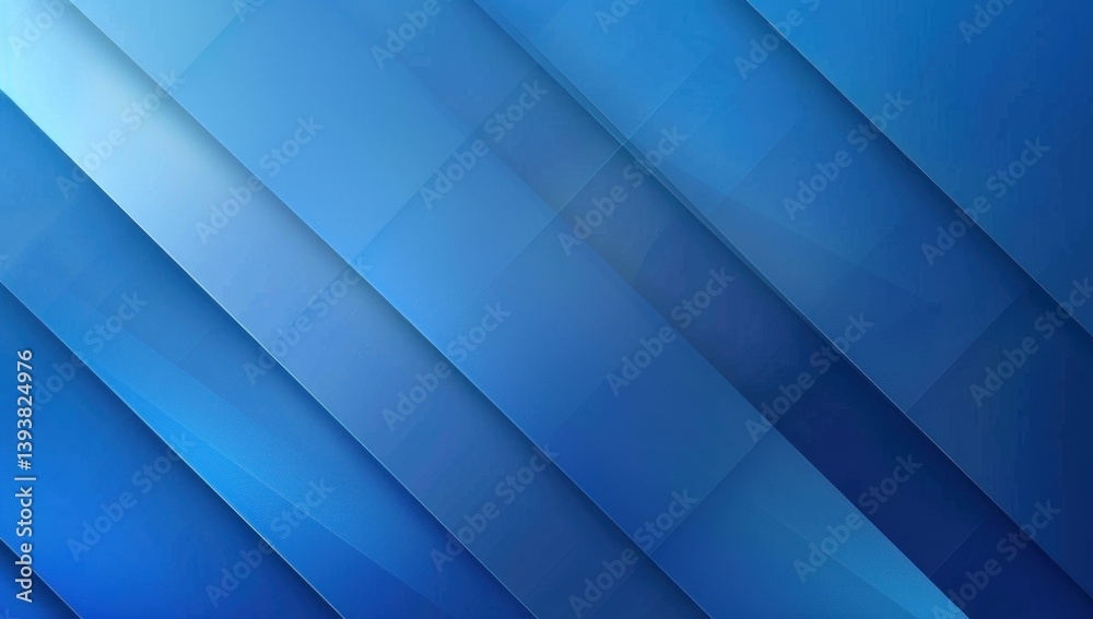 Fototapeta premium Abstract Blue Geometric Background