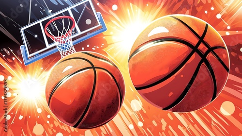 Hoops, Slam Dunk, Court