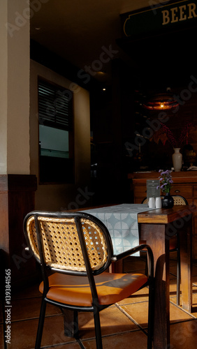 interior of a restaurant