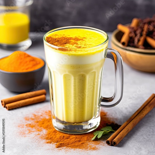 Golden Turmeric Latte Recipe: Warm, Creamy, and Healthy Drink photo