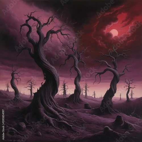A Surreal Fearful Landscape