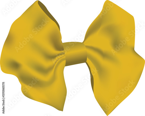 Gold Triple Loop Bow illustration