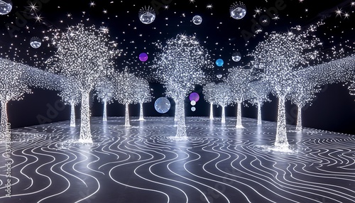 Illuminated Forest Exhibit