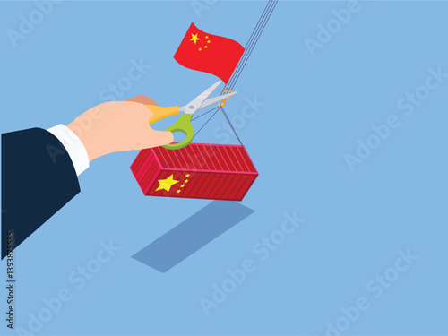 trade disruption or economic decoupling involving China