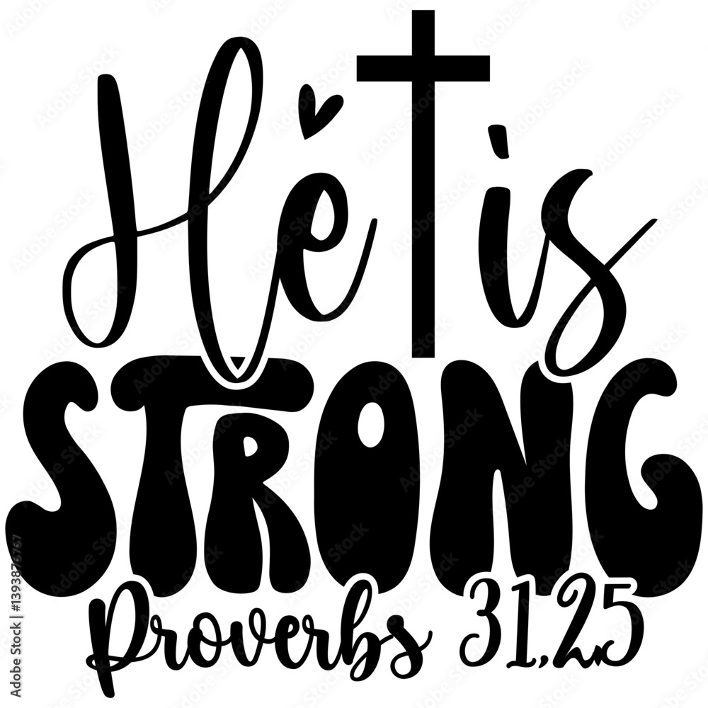 Obraz premium Bible Verse SVG Design | Christian SVG Vector File