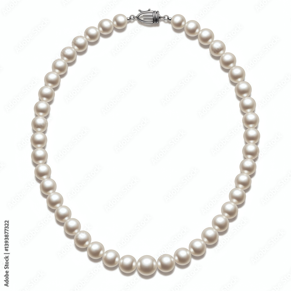 Elegant Classic Pearl Necklace Timeless Jewelry for Women Elegant Classic Pearl Necklace Timeless Jewelry for Women