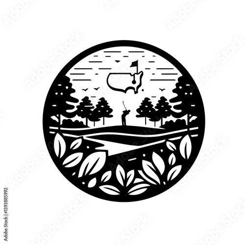 Logo for The Master's Golf Event