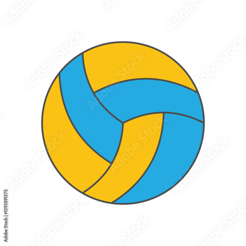 volley ball vector icon