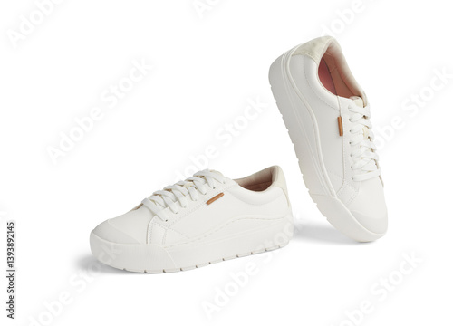 Foto fashionable leather  shoe on transparent background