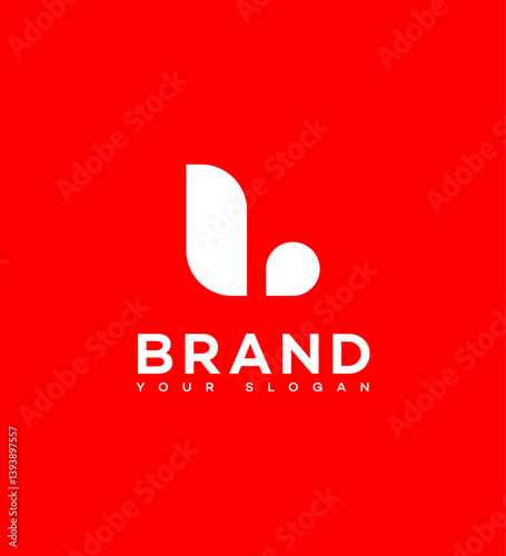Abstract  L Letter Logo Design Minimalist Modern Simple