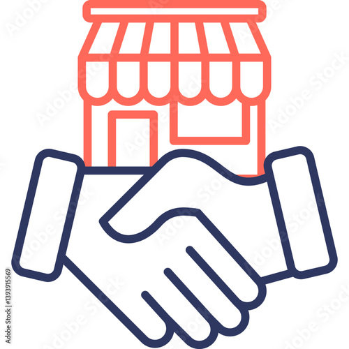 Agreement line color icon