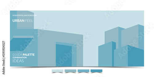 BACKGROUND 572 WITH MODERN ABSTRACT BUILDING OR ARCHITECTURE AND EARTHY TONES COLOR COMBINATIONS