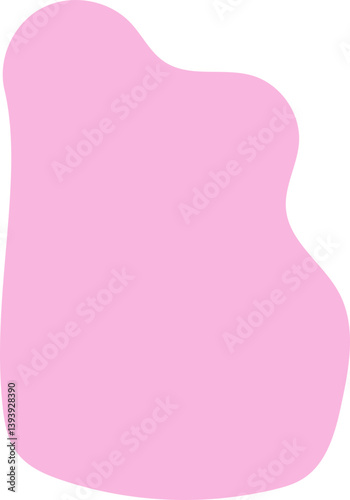 Amoeba Silhouette Abstract Geometric Shapes Decoration