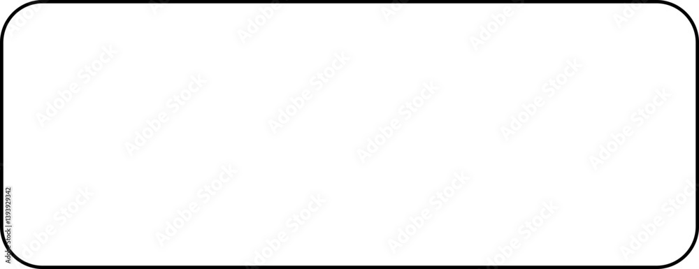Lined Curvy Rectangle Abstract Geometric Shapes Decoration Lined Curvy Rectangle Abstract Geometric Shapes Decoration