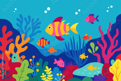 fish in the aquarium