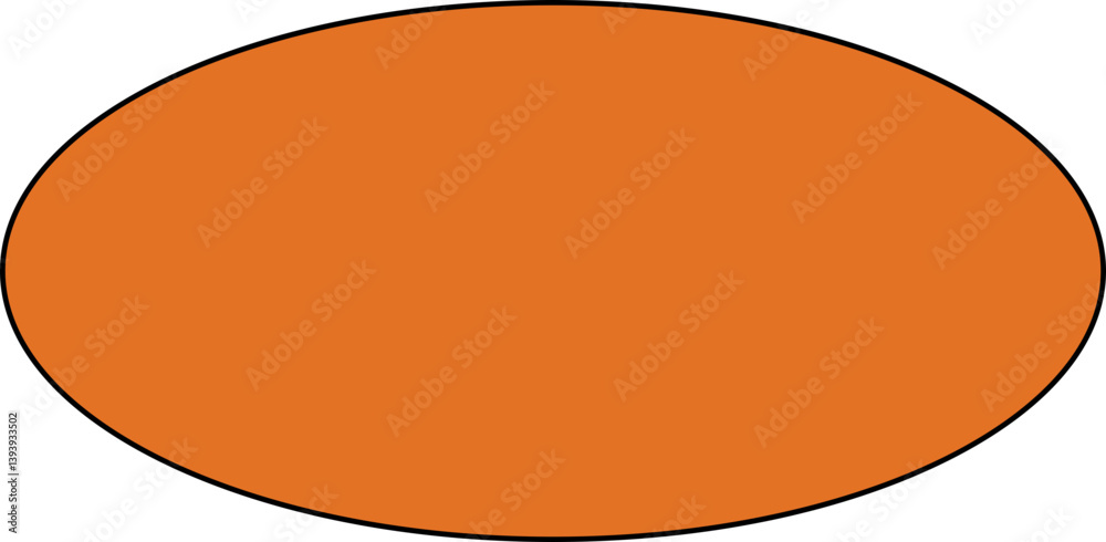 Oval Abstract Geometric Shapes with Stroke Oval Abstract Geometric Shapes with Stroke