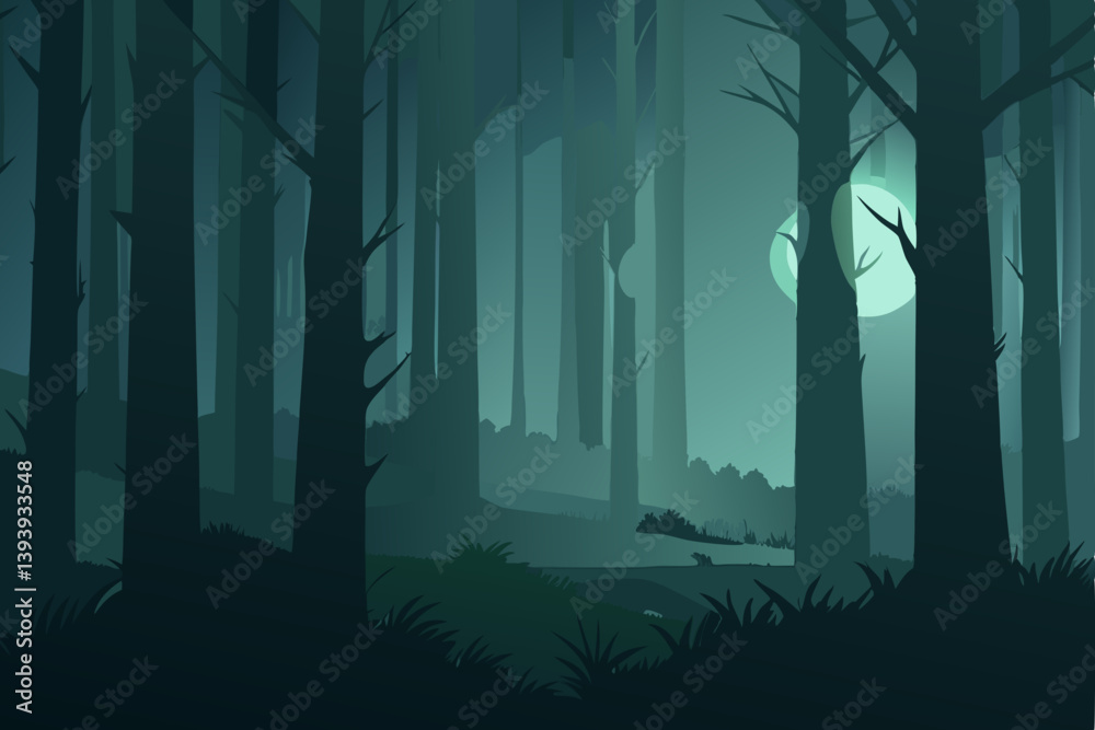 trees in the forest