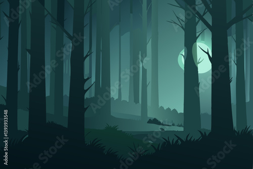 trees in the forest