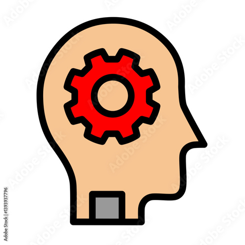 Behavior Vector Filled Icon Design