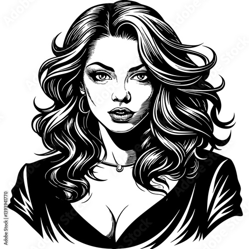 beautiful and powerful woman