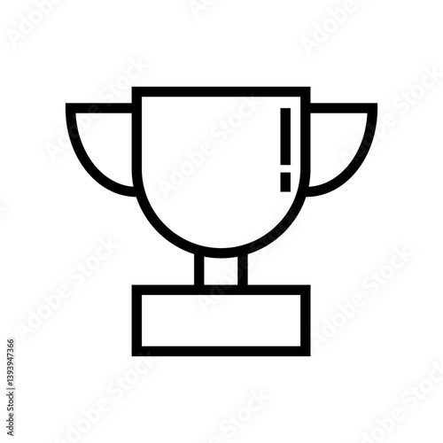 trophy icon symbol vector
