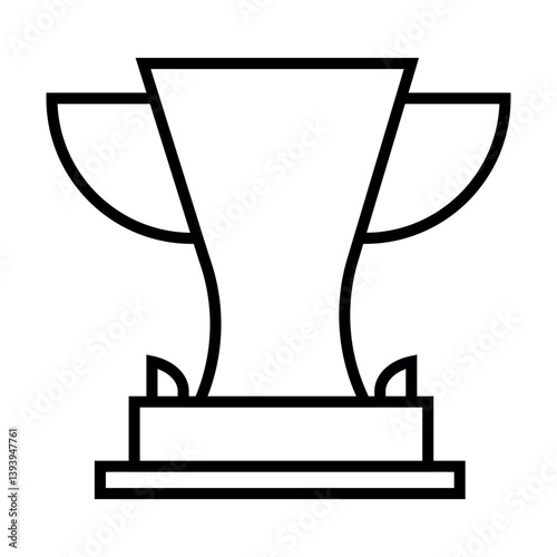trophy icon symbol vector