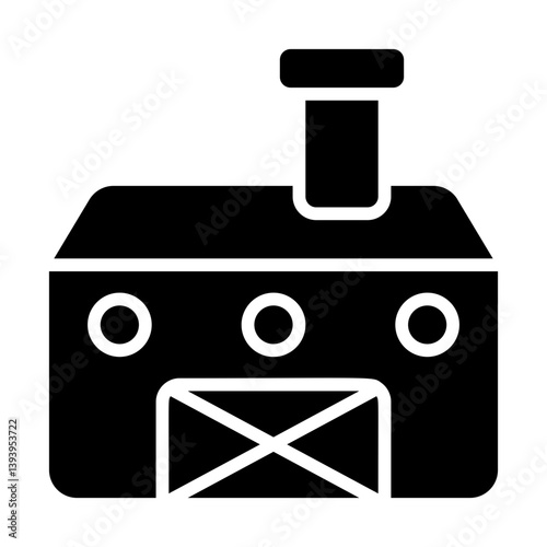 Agritech Startup Solid Icon