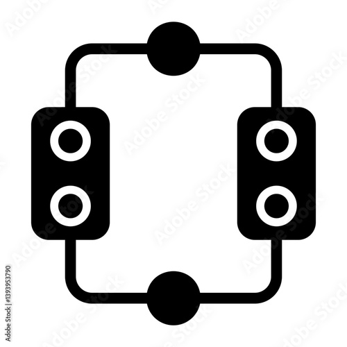 Blockchain Docs Solid Icon