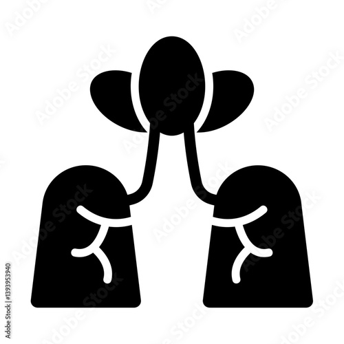 Breath Solid Icon