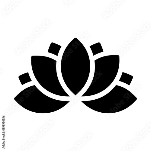 Lotus Solid Icon