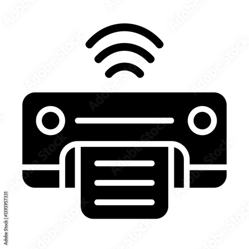 Printer Solid Icon