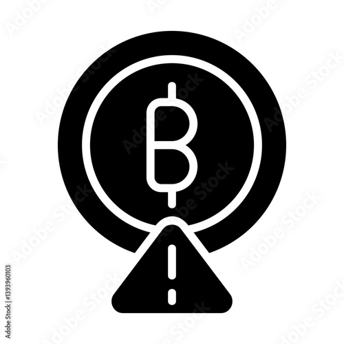Cryptojacking Solid Icon