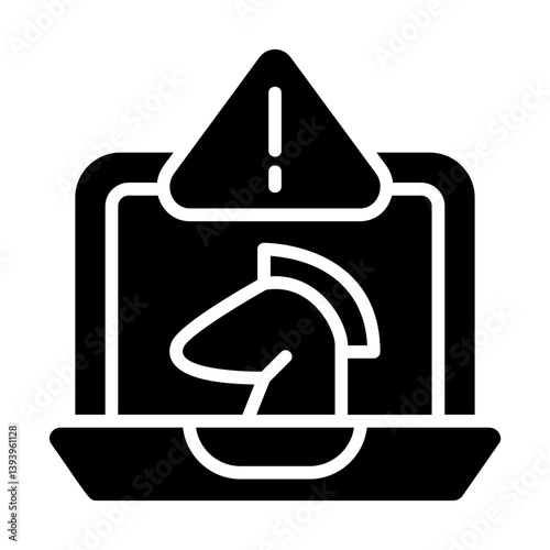 Trojan Horse Solid Icon