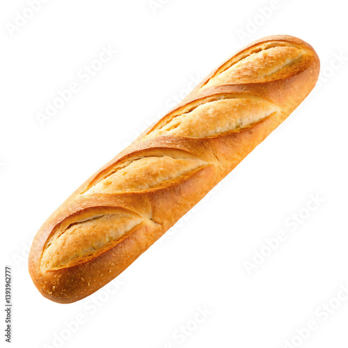 bread isolated on white