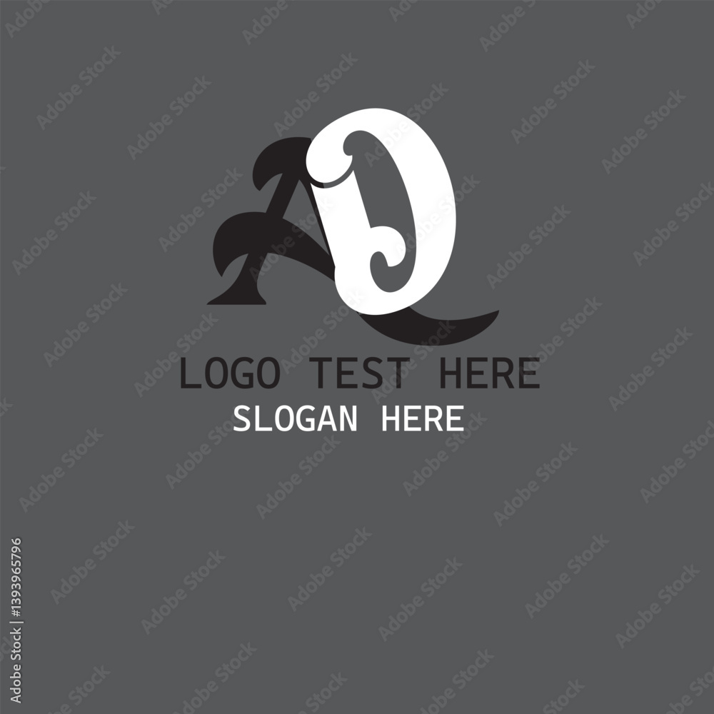 Obraz premium AP Logo Design 