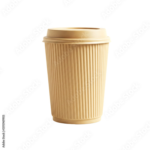 Wallpaper Mural Beige Coffee Cup with Lid Isolated on Transparent Background

 Torontodigital.ca